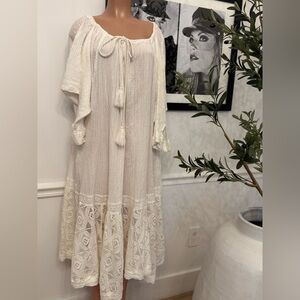 FREE PEOPLE | Camilla crochet maxi dress